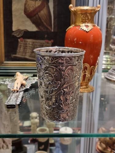 19th C. silver cup