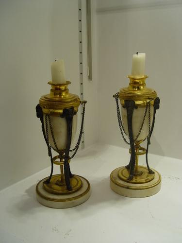 pair of candlesticks empire